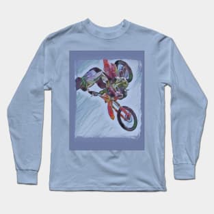 Stunt bike rider Long Sleeve T-Shirt